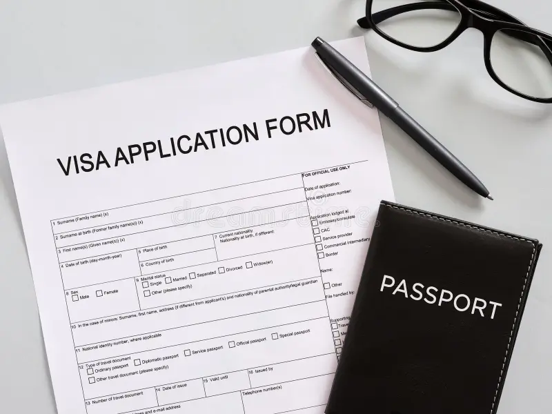 Formular cerere aviz de muncă muncitori non-UE România IGI 2026 cu pașaport și stilou